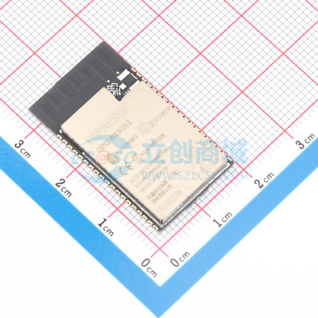 Smart Home Module Iot - 3 adet ESP32-WROVER-B-N8R8 SMD 31.4x18mm ESP32-DOWD