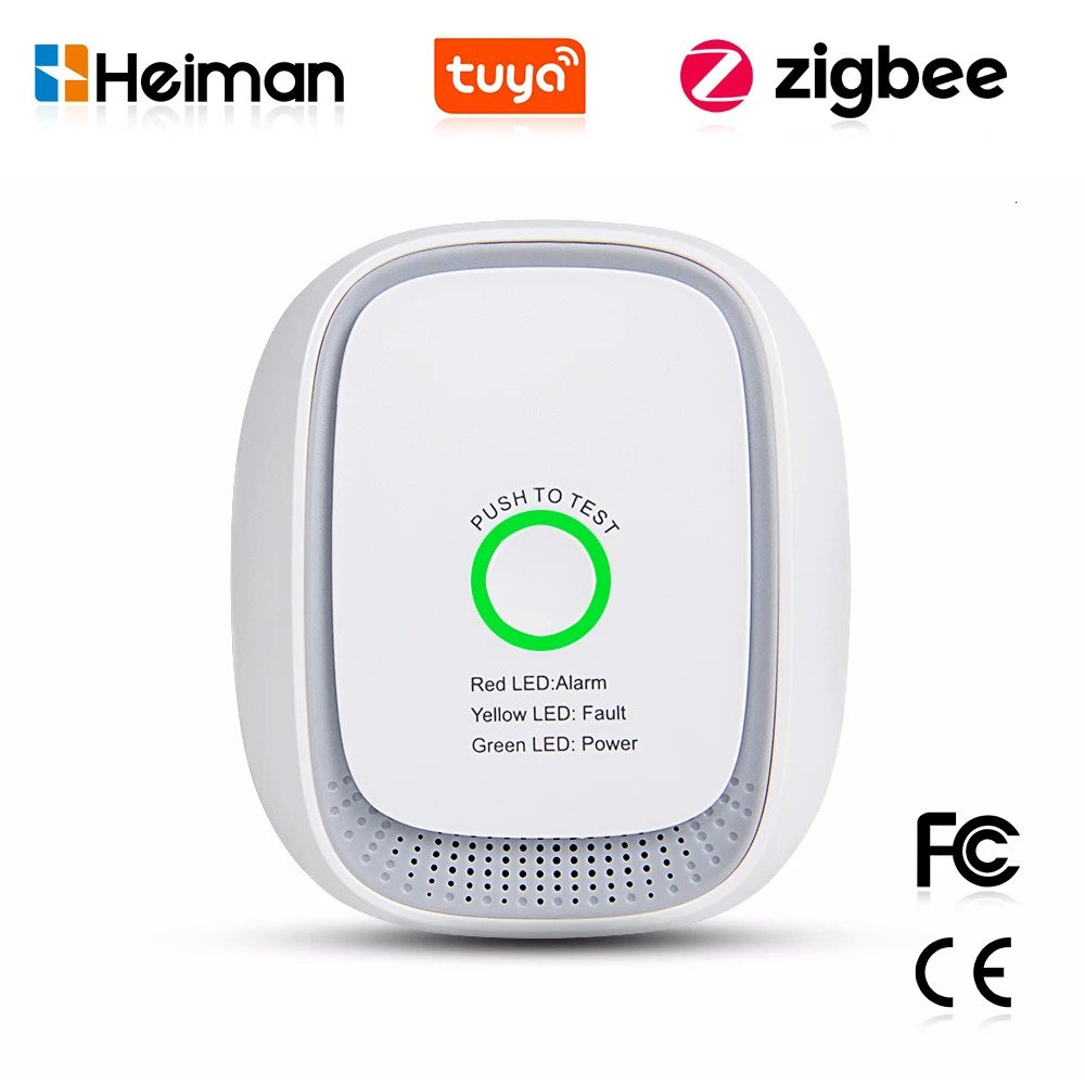 Tuya Smart - HEIMAN Zigbee Tuya Yanıcı Gaz Sensörü