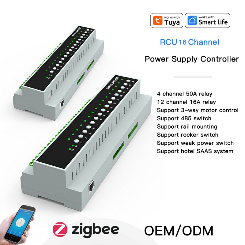 Tuya Smart - RSH Tuya ZigBee 16 Kanallı 16A