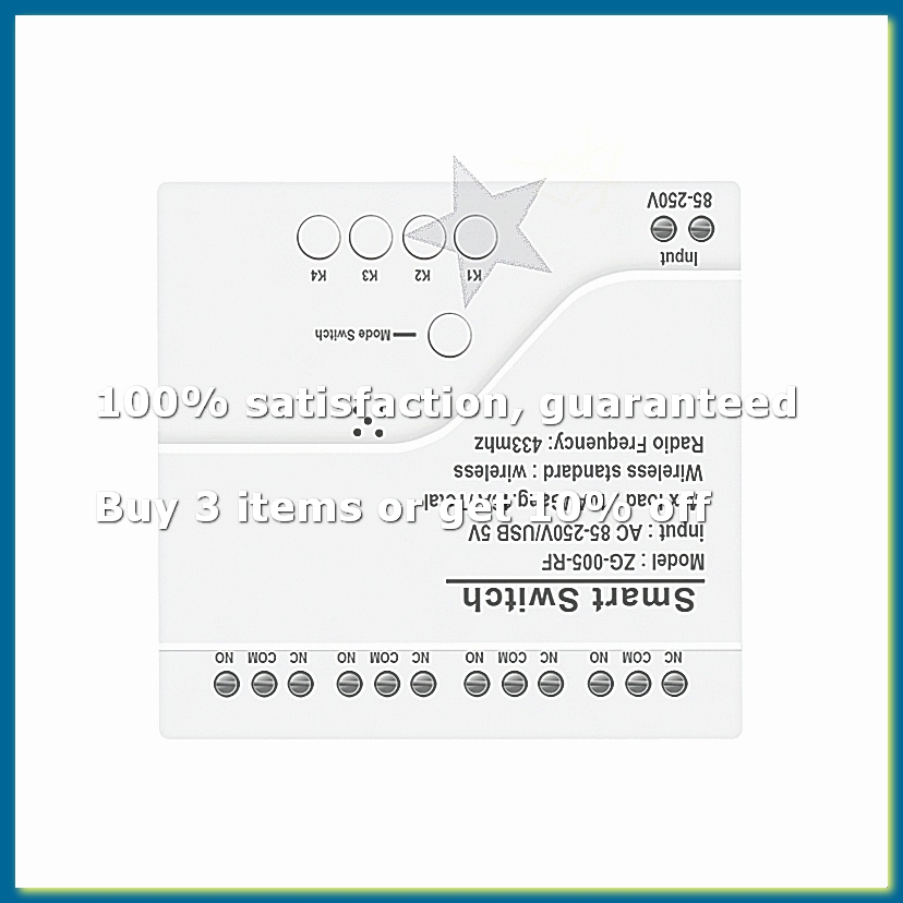 Smart Relay Tuya - 4CH Zigbee Akıllı Işık Anahtarı Modülü