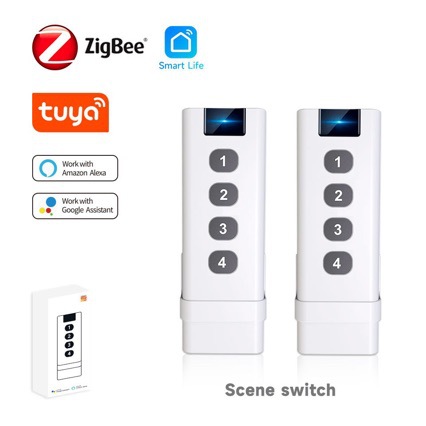 Tuya 4 Channel - Tuya Akıllı Ev ZigBee Uzaktan Kumanda