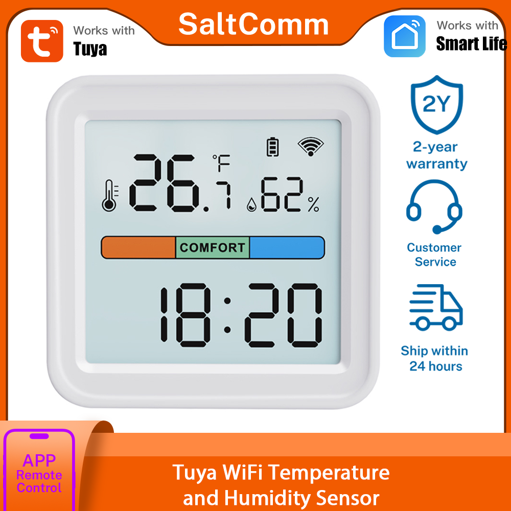 Home Assistant Tuya - Tuya Yeni WiFi Sıcaklık Nem Sensörü