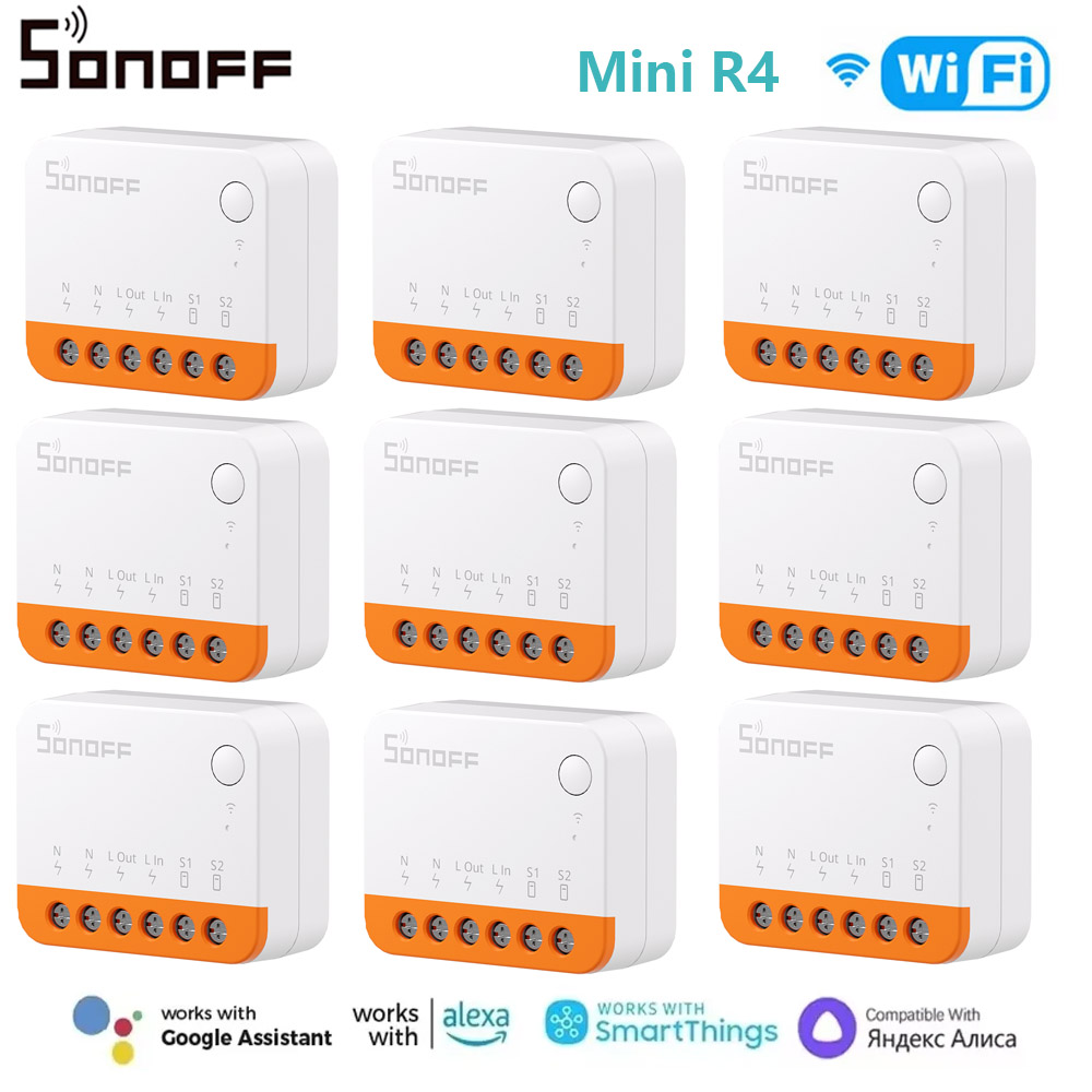 Sonoff Mini R4 - SONOFF Mini R4 Wifi Anahtar Modülü