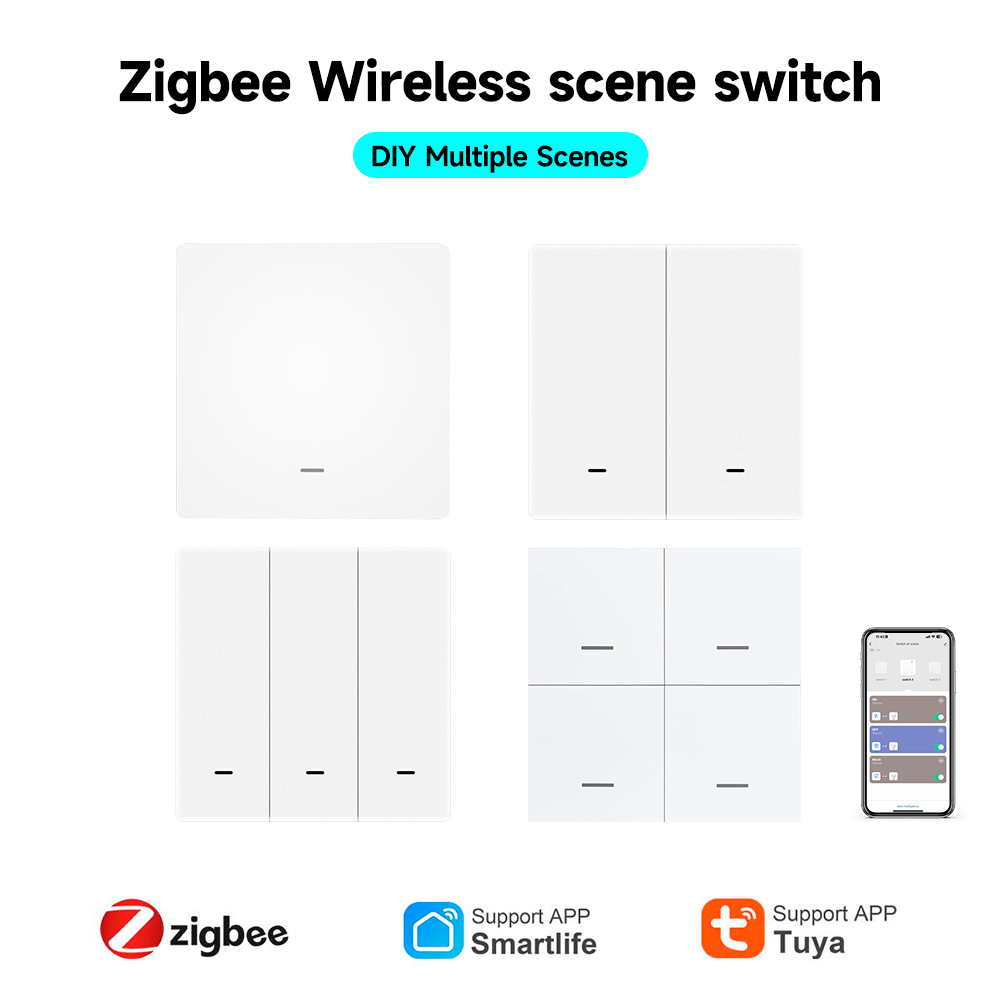 Sonoff - Tuya ZigBee 3.0 Akıllı Sahne Anahtarı