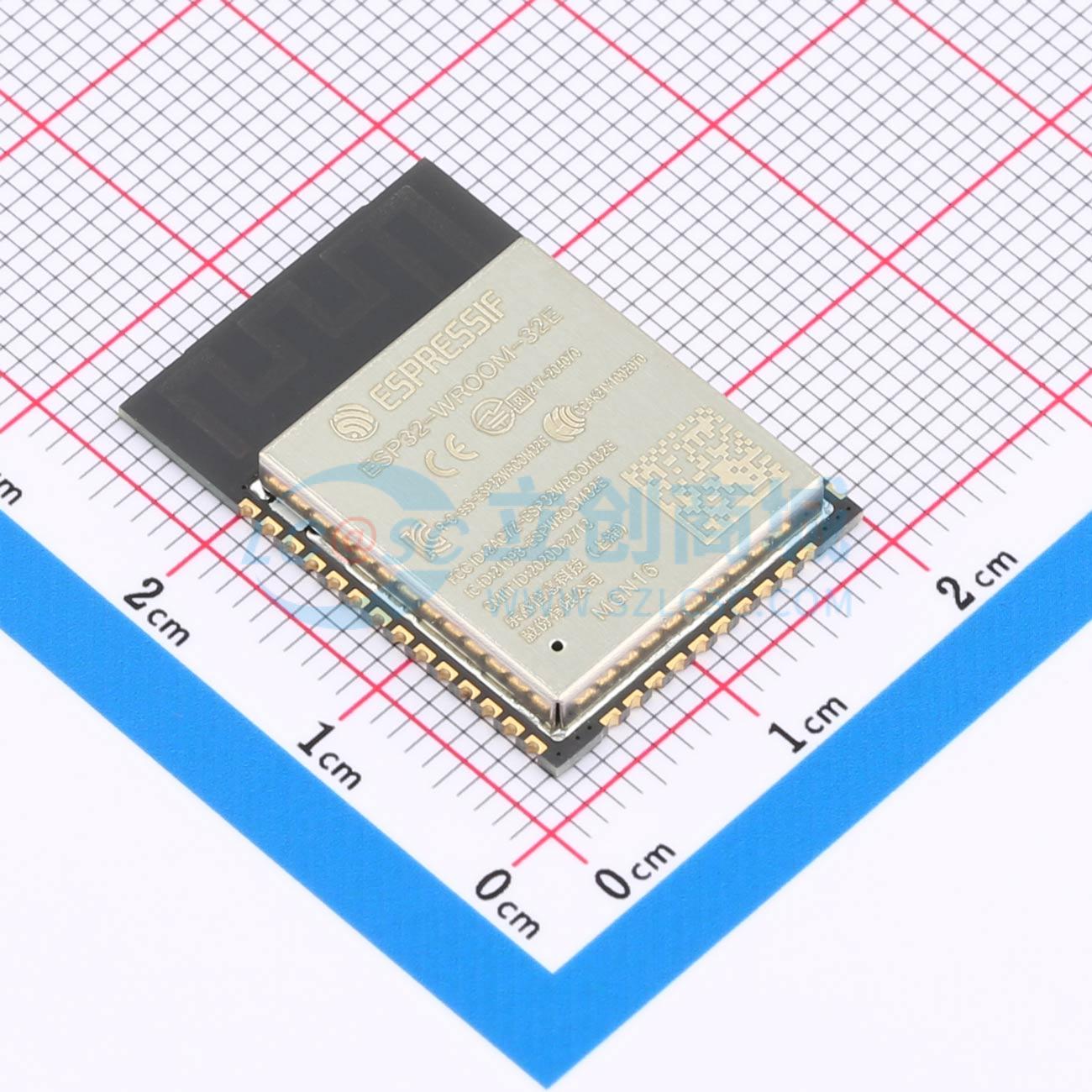 Smart Home Module Iot - 3 adet ESP32-WROOM-32E-N16 SMD 25.5x18mm ESP32-DOWD-V3