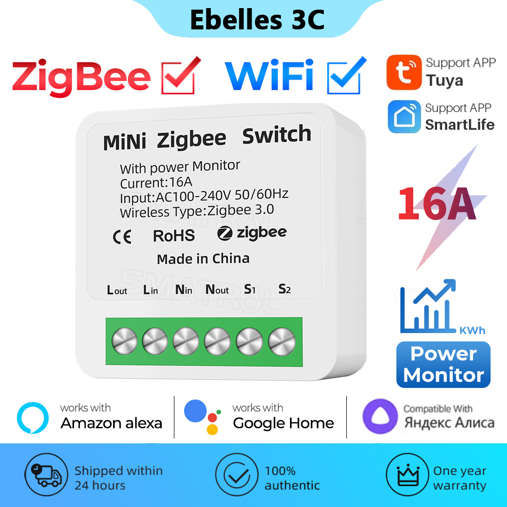 Sonoff Basic - Tuya WiFi Zigbee akıllı anahtarı ile
