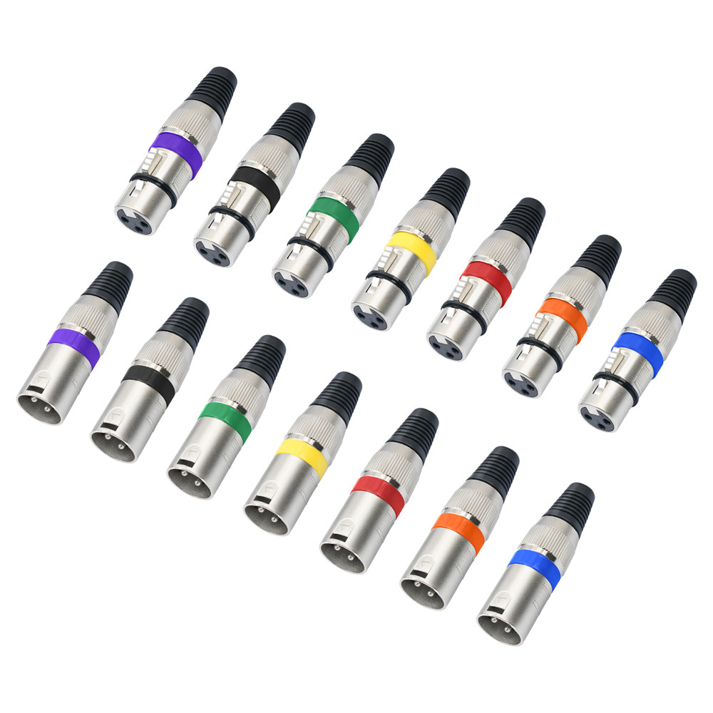 Shelly Plug - 3Pin XLR Konnektör Çinko Alaşımlı Gövde