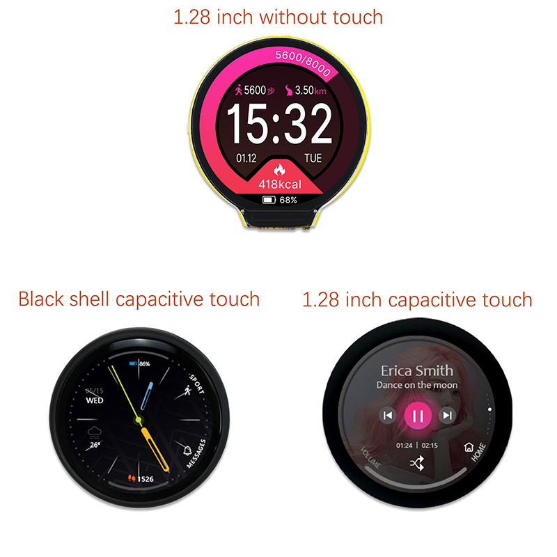 Smart Home Module Iot - 1.28 İnç ESP32 Ekran ESP32-C3 WiFi+BLE
