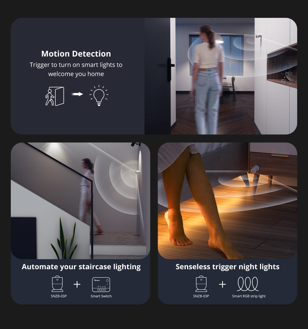 SONOFF SNZB-03P Zigbee Hareket - Sonoff incelemesi ve fiyatı
