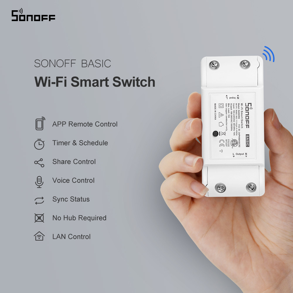 Itead SONOFF Temel R2 Mini DIY - Sonoff incelemesi ve fiyatı