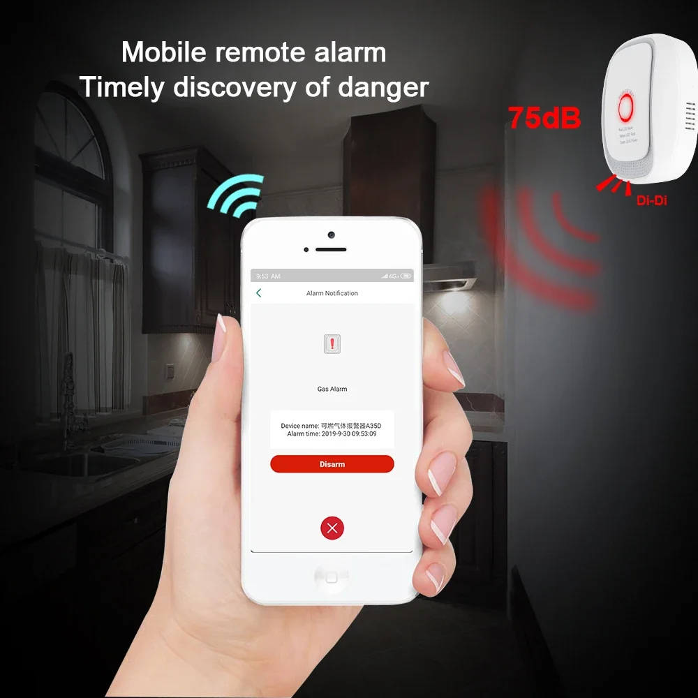 HEIMAN Zigbee Tuya Yanıcı Gaz  - Tuya Smart incelemesi ve fiyatı