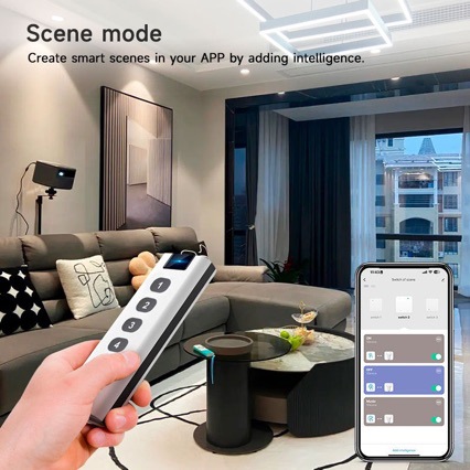 Tuya Akıllı Ev ZigBee Uzaktan  - Tuya 4 Channel incelemesi ve fiyatı