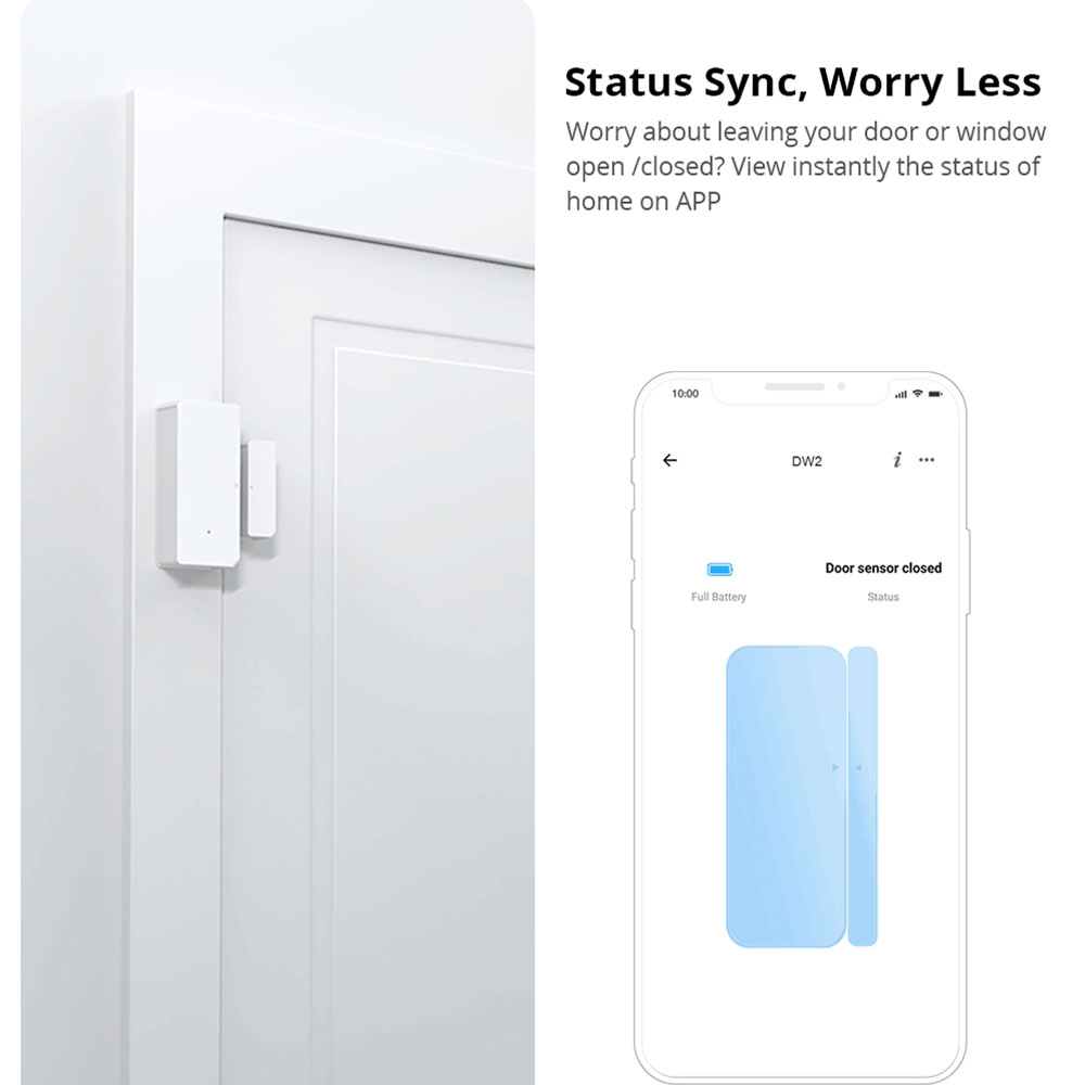 Sonoff DW2-WiFi kablosuz güven - Sonoff incelemesi ve fiyatı