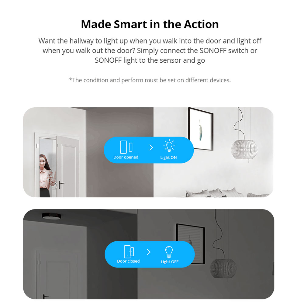 Sonoff DW2-WiFi kablosuz güven - Sonoff incelemesi ve fiyatı