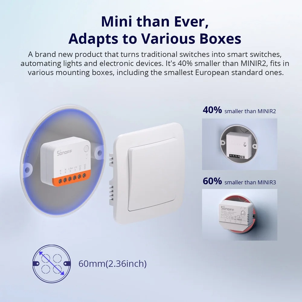 Sonoff Mini R4 Extreme Sonoff  - Sonoff Mini R4 incelemesi ve fiyatı