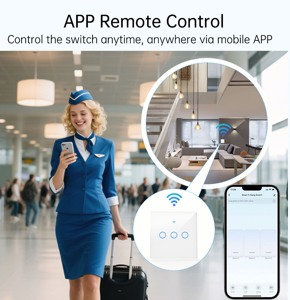 WiFi RF 433mhz Dokunmatik Duva - Smart Relay Tuya incelemesi ve fiyatı