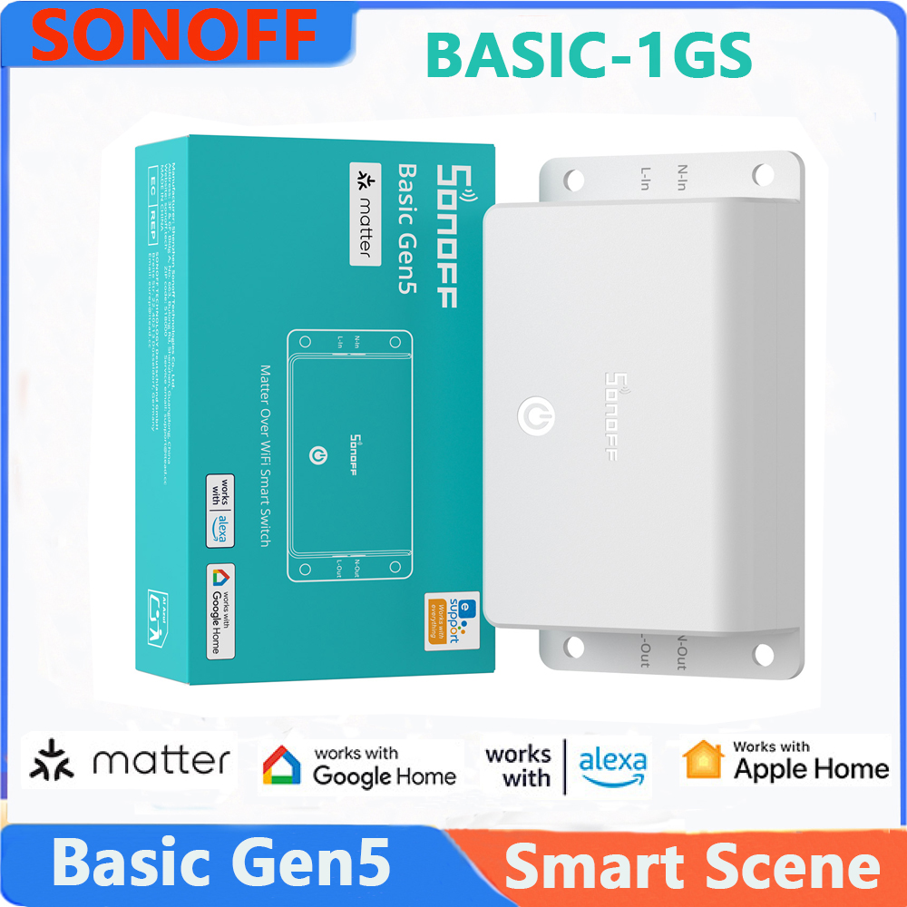 SONOFF Basic Gen5 (BASIC-1GS)  - Sonoff Basic incelemesi ve fiyatı