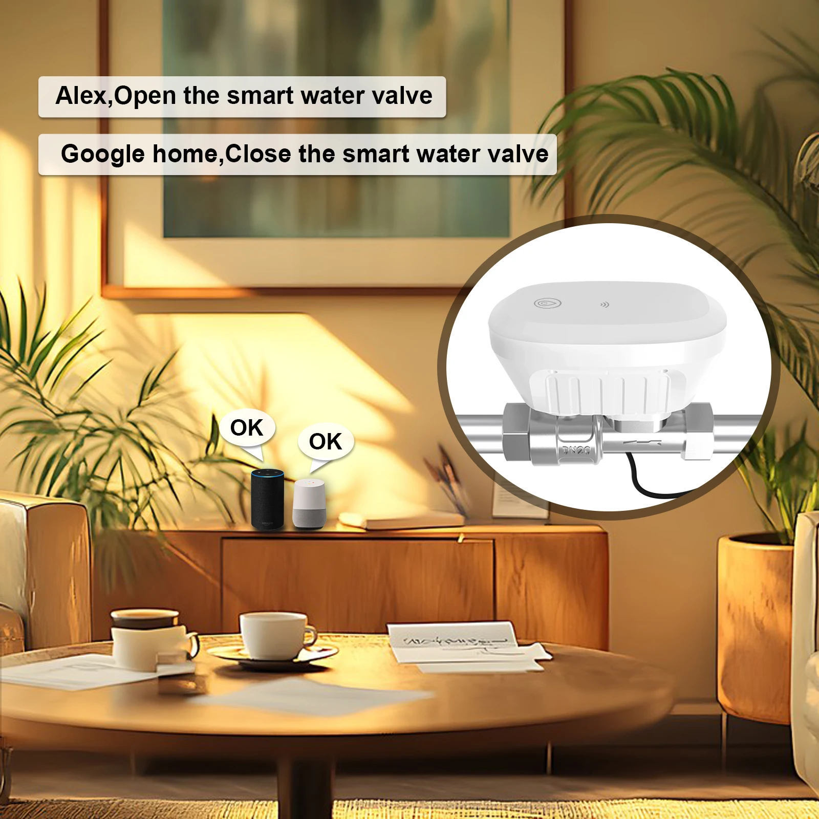 Su Vanası WiFi Akıllı Kontrol  - Home Assistant Tuya incelemesi ve fiyatı