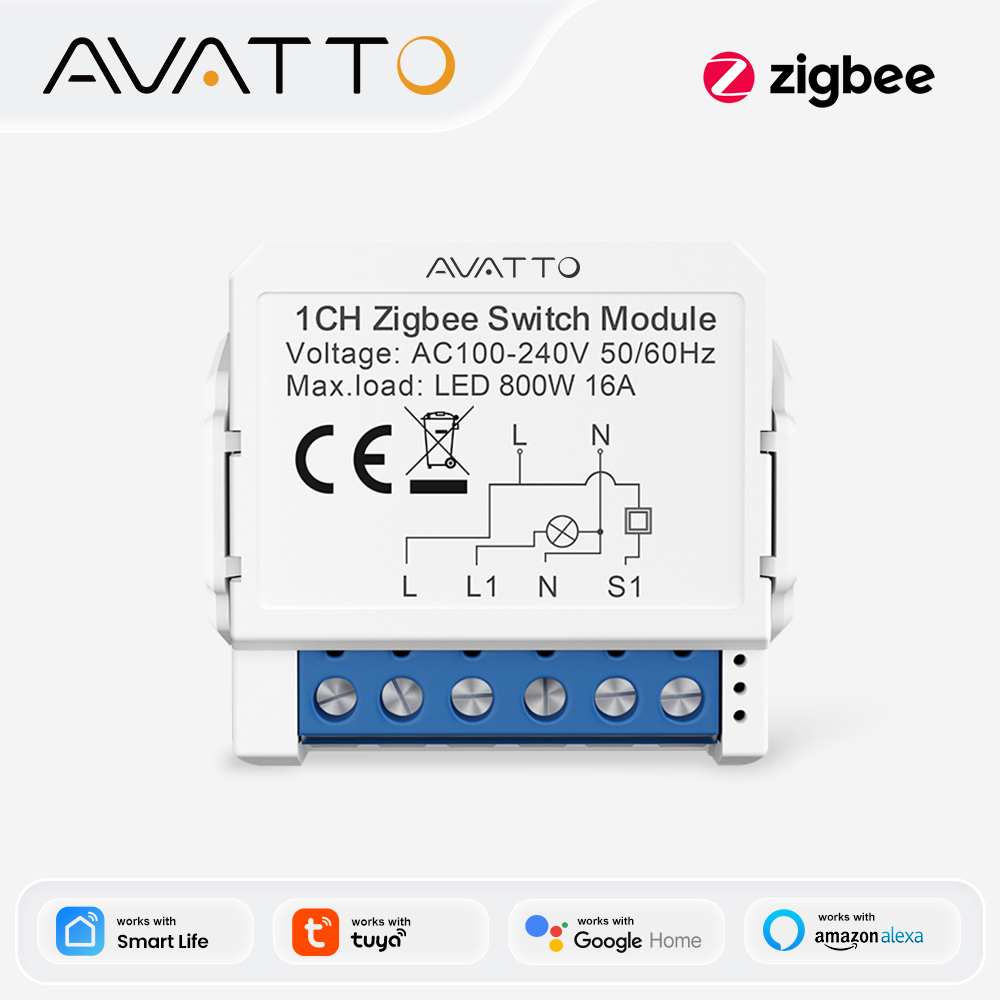 AVATTO ZigBee Tuya 1/2/3/4 Gan - Tuya 4 Channel incelemesi ve fiyatı