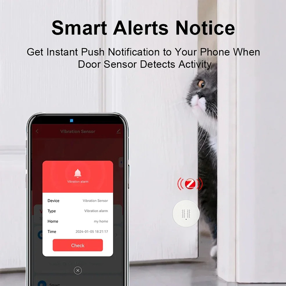 Tuya ZigBee Akıllı Titreşim ve - Home Assistant Tuya incelemesi ve fiyatı