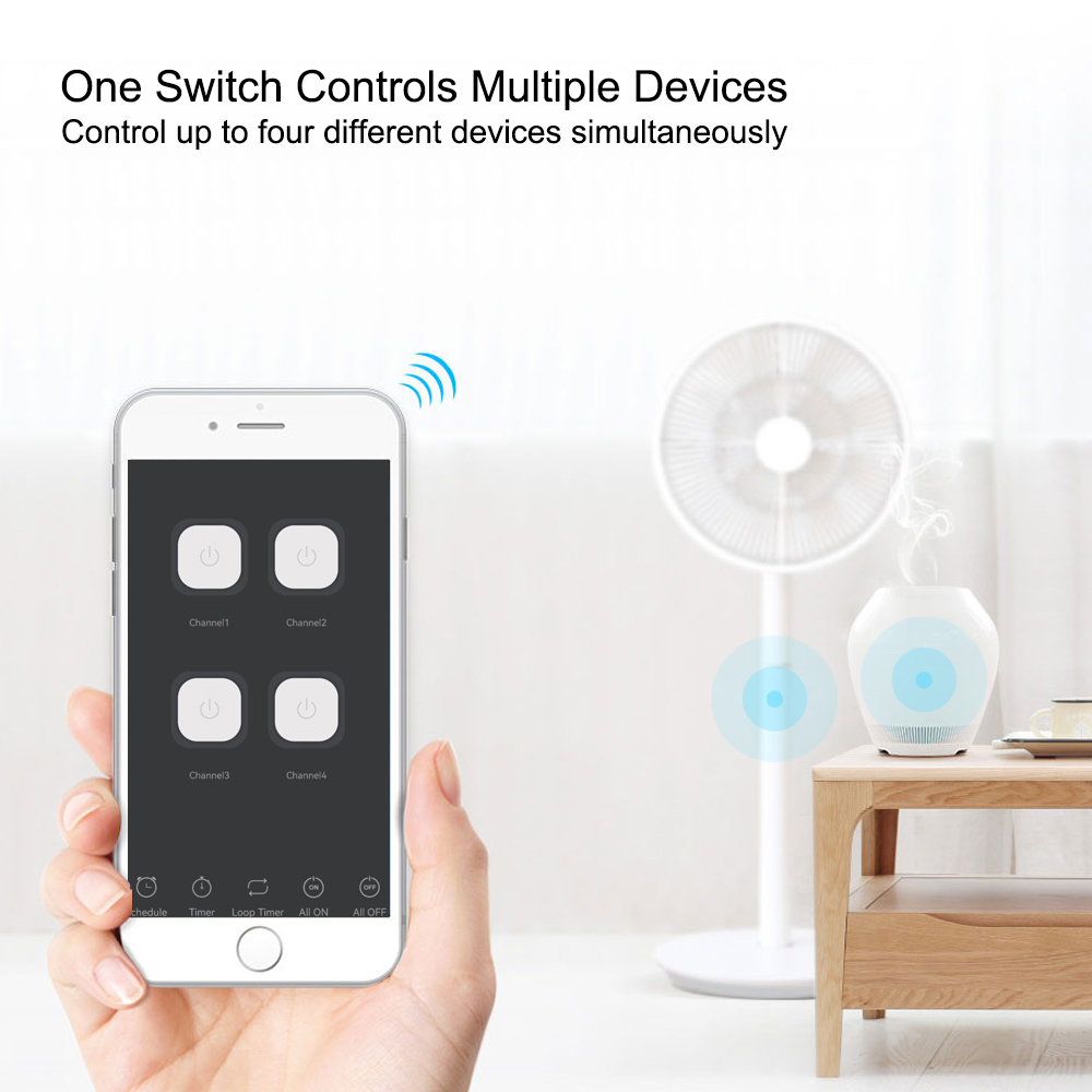 4 Kanallı Wifi / Zigbee Akıllı - Tuya 4 Channel incelemesi ve fiyatı