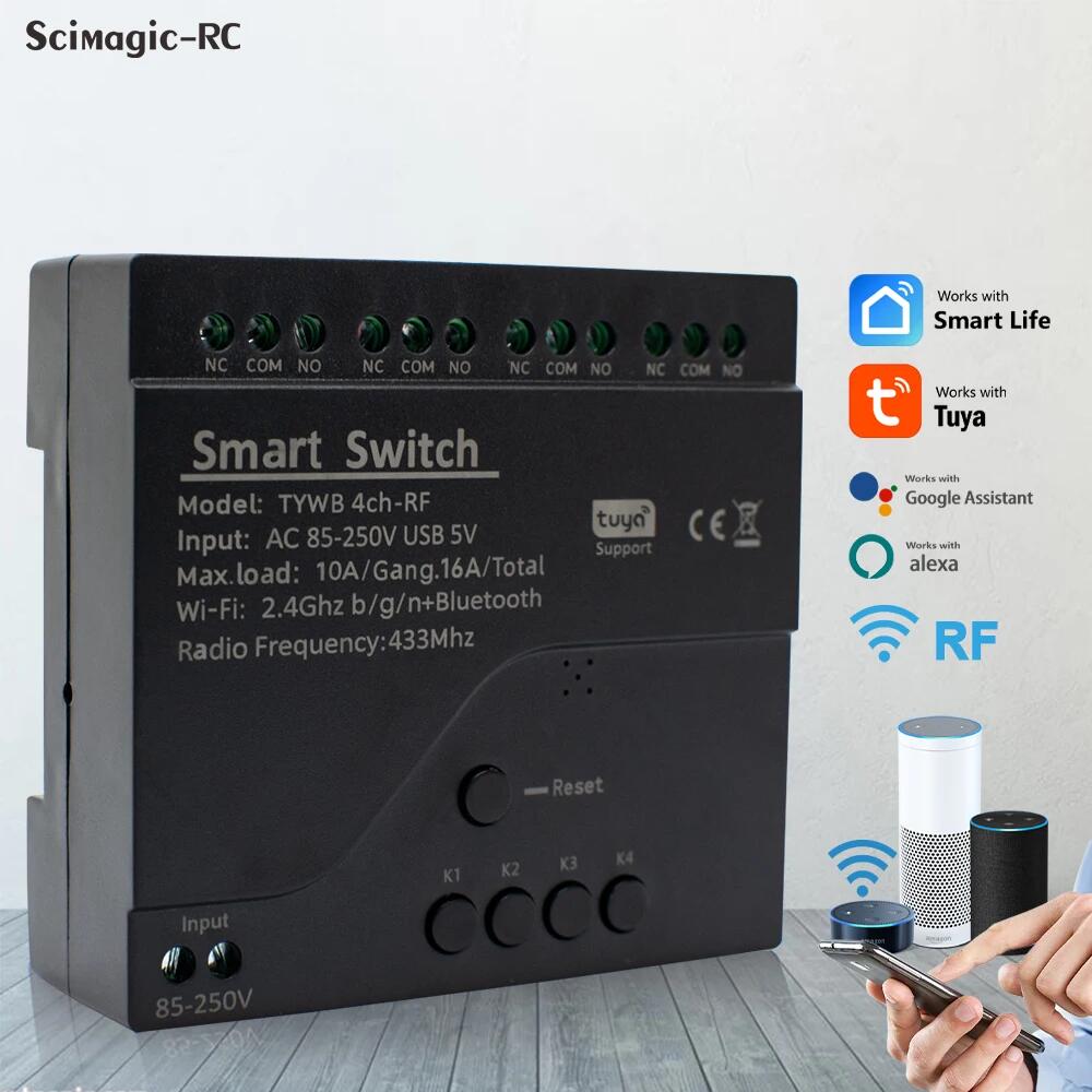 Tuya AC 85-250V 4 Kanal Wifi A - Sonoff Mini R4 incelemesi ve fiyatı