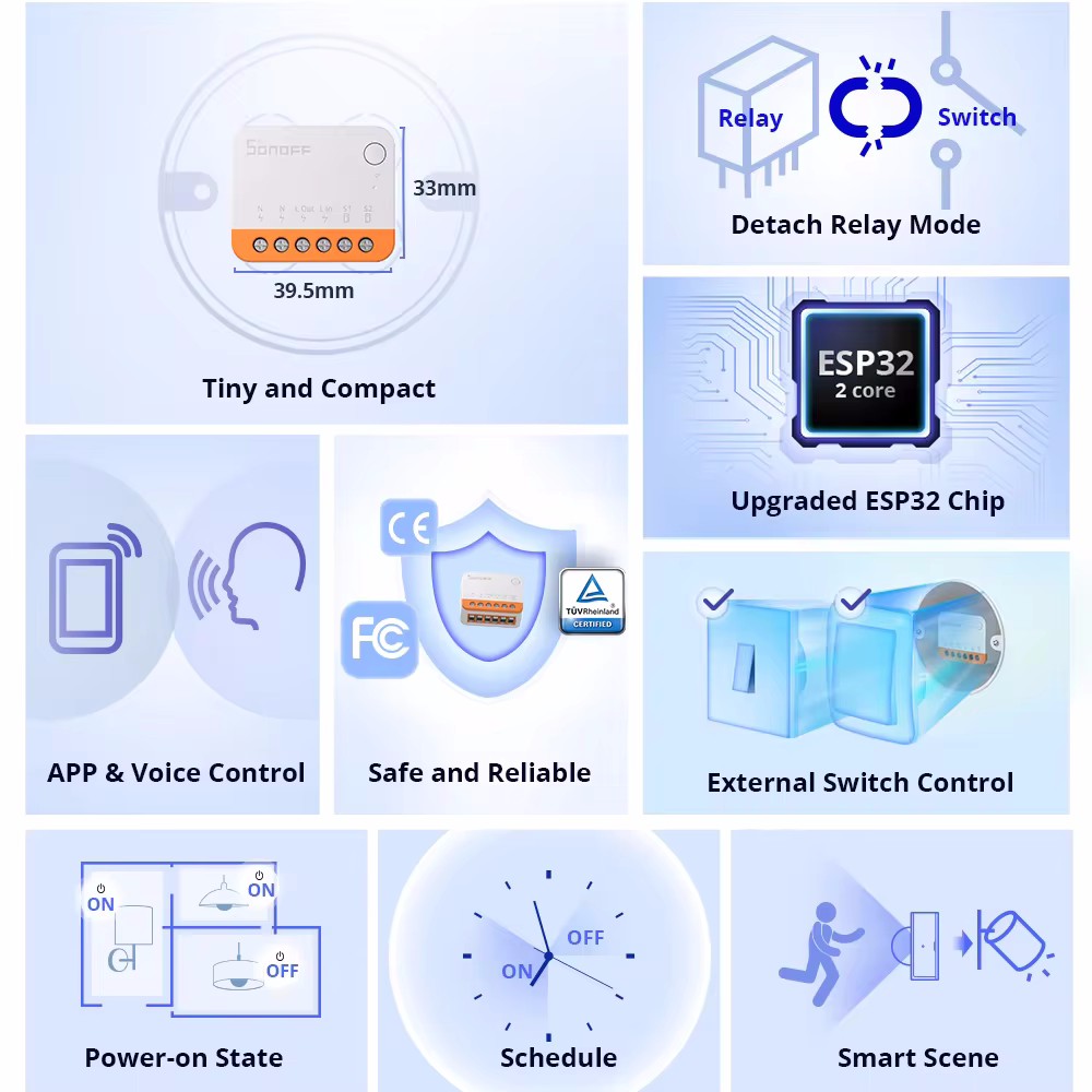 SONOFF Mini R4 Akıllı Wifi ana - Sonoff Mini R4 incelemesi ve fiyatı