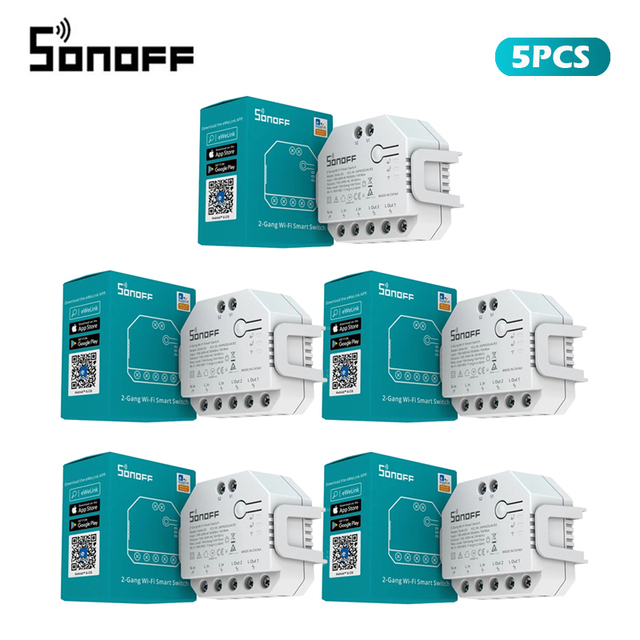 SONOFF DUAL R3 2 Kanallı Akıll - Sonoff incelemesi ve fiyatı