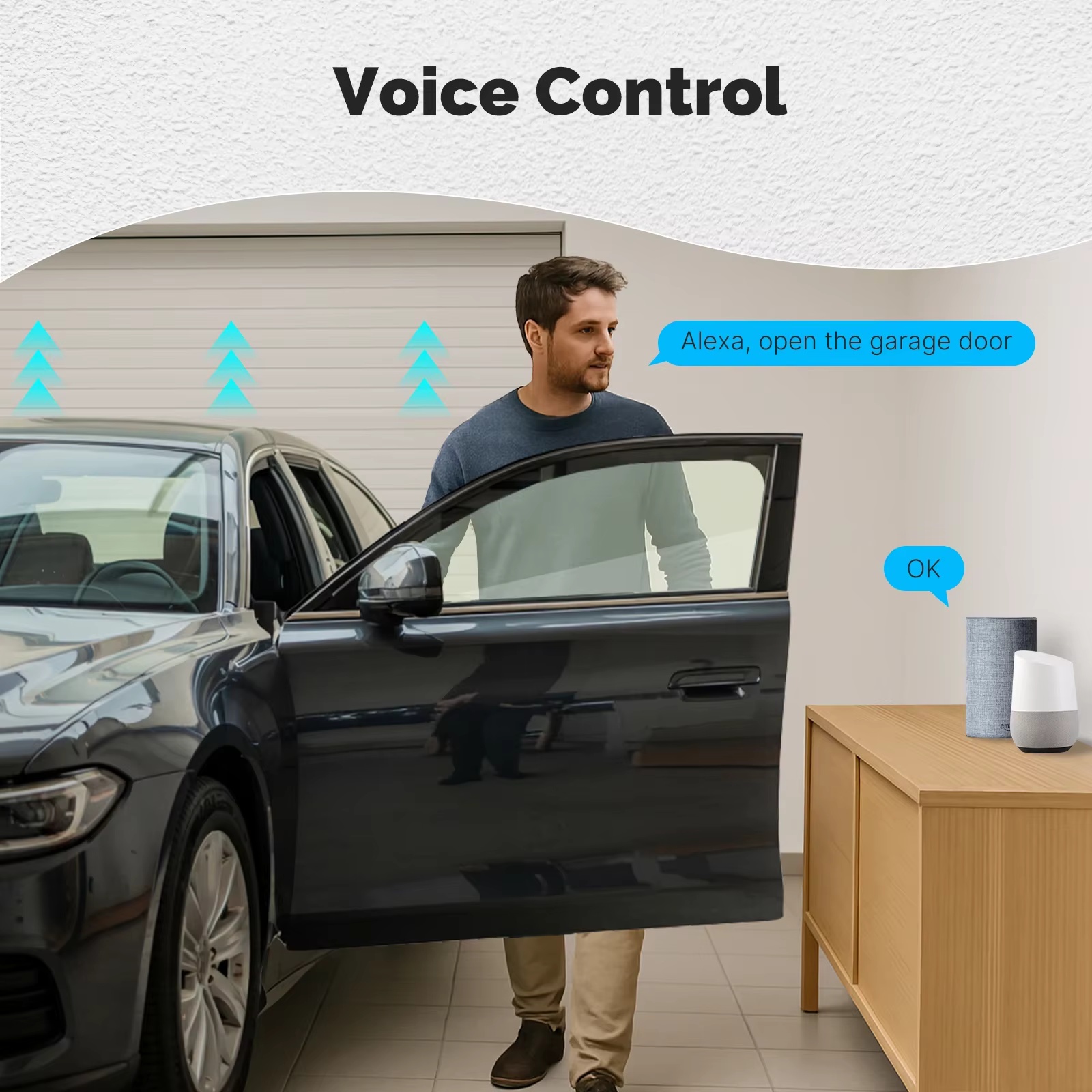 MOES Zigbee Garaj Kapısı Kontr - Home Assistant Tuya incelemesi ve fiyatı
