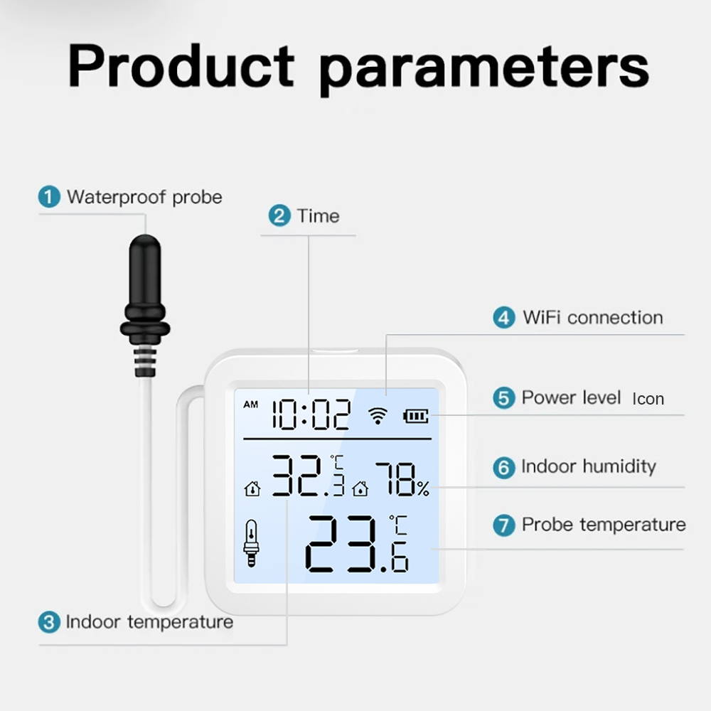 Harici Problu WiFi Nem ve Sıca - Tuya Smart incelemesi ve fiyatı