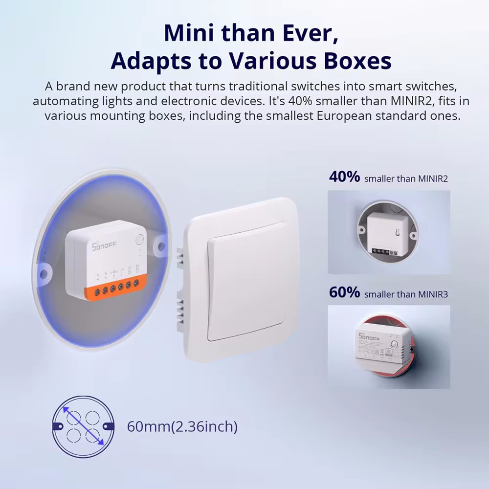 Akıllı Wifi Anahtarı SONOFF Mi - Sonoff Mini R4 incelemesi ve fiyatı