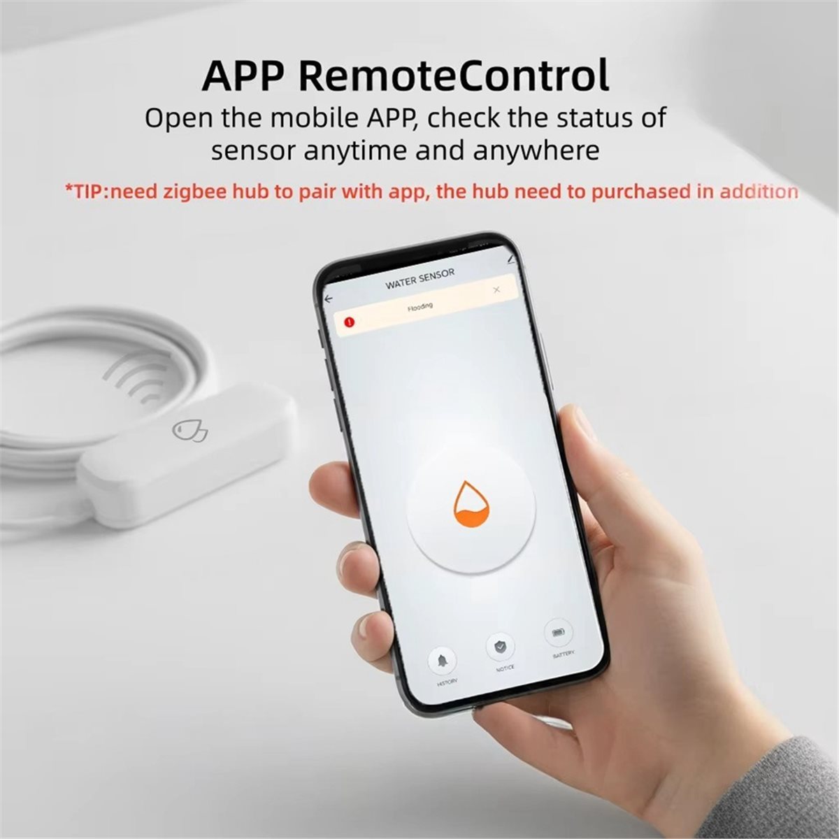 Uyumlu ZigBee Su Sızıntısı Sen - Tuya Smart incelemesi ve fiyatı